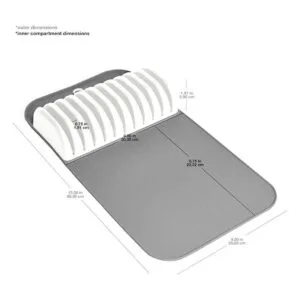 Madesmart Tapete antimicrobiano clásico grande de agarre_4