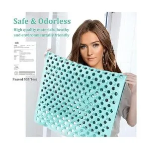 YESIMI Alfombrilla de ducha antideslizante de 40 x 16_5