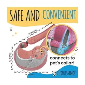 Cuddlissimo Transportador de eslingas para mascotas_6