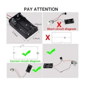 Sntieecr Juego de 6 131 motores de corriente continua_3
