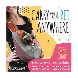 Cuddlissimo Transportador de eslingas para mascotas_2