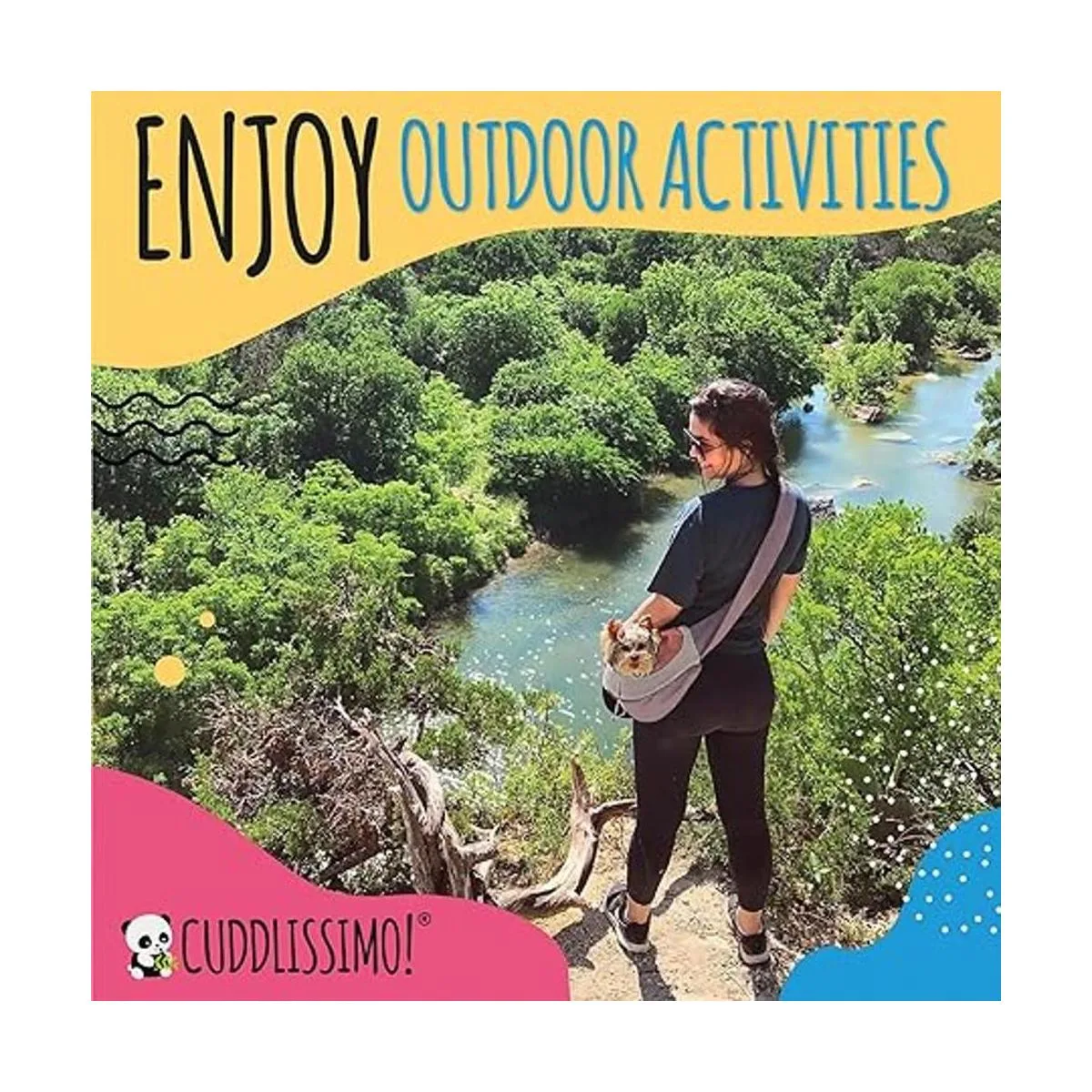 Cuddlissimo Transportador de eslingas para mascotas_4