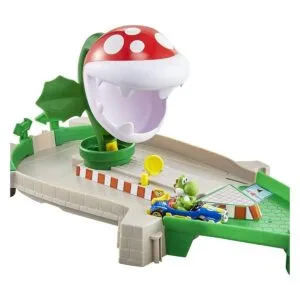 Hot Wheels Mario Kart Piranha Plant Slide Track con_5