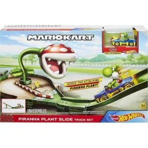 Hot Wheels Mario Kart Piranha Plant Slide Track con_6