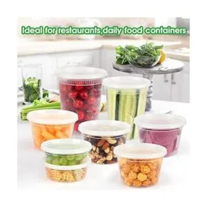 Paquete de 50 unidades 3 tamaños Recipientes de_3