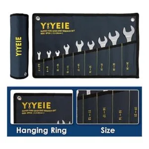 YIYEIE Juego de llaves de extremo abierto superfinas_5