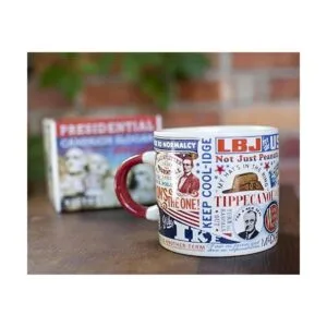 Presidential Slogan Taza de café con texto Tippecanoe_4