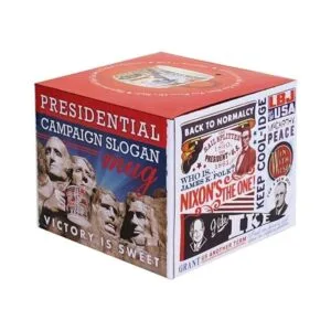 Presidential Slogan Taza de café con texto Tippecanoe_2