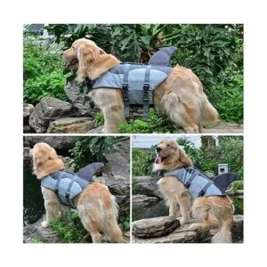 Dog Life Jackets Dog Saver Life Jacket Dog Swimming Vest_6