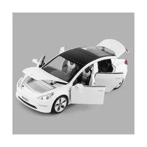 Juguete de coche a escala 132 modelo 3 tira hacia atrás_3