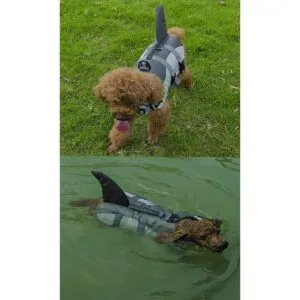 Dog Life Jackets Dog Saver Life Jacket Dog Swimming Vest_7