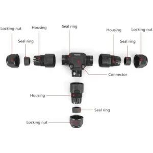 GXILEE Conectores de cable impermeables IP68 de 3 vías a_7