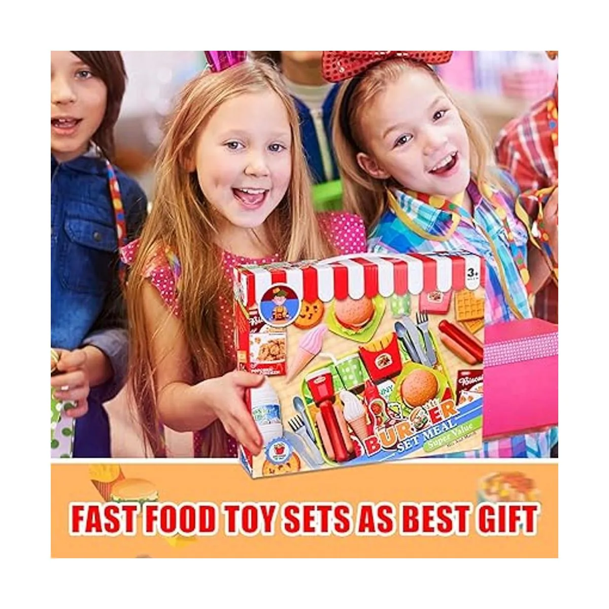 Juego de 30 juguetes de comida de simulación para cocina_7