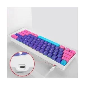 Mosptnspg RGB Mini Teclado mecánico para juegos de 60_5