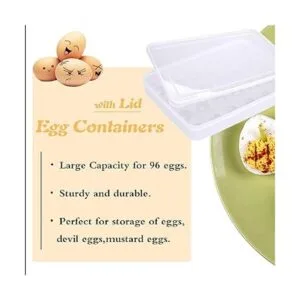 96 soportes para huevos para refrigerador 4 juegos de_4