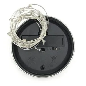 Paquete de 6 luces de tarro Mason alimentadas por energía_4