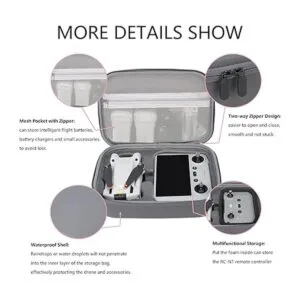 Bolsa de almacenamiento para DJI Mini 3 Pro Funda rígida_3