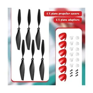 Hélices de avión RC de repuesto para avión RC de fibra de_2