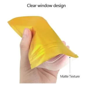 Bolsas de Mylar Paquete de 100 bolsas de aluminio_5