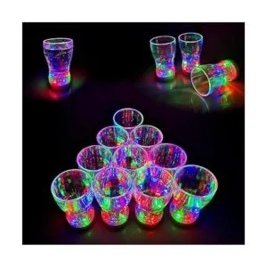 Paquete de 12 vasos iluminados de 6 onzas juguetes con_3