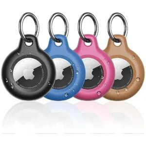 Supfine Soporte impermeable para Airtag paquete de 4_1