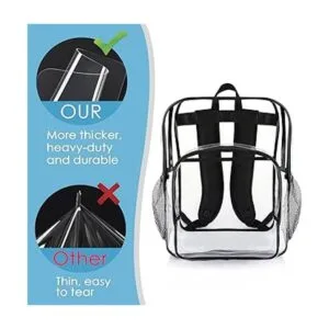 Mochila transparente de PVC resistente mochila_5