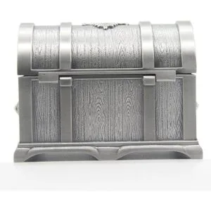 AVESON Caja de joyería rectangular de metal vintage para_5