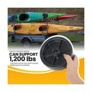 ARPRO Ruedas de remolque de barco de 6 pulgadas ruedas_6