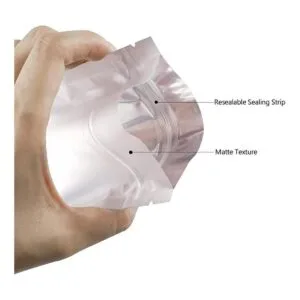 Bolsas de Mylar Paquete de 100 bolsas de aluminio_6