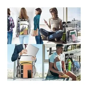 Mochila transparente de PVC resistente mochila_4