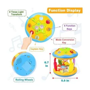 Aboosam Juguetes para bebés de 6 a 12 meses Juguetes de_2