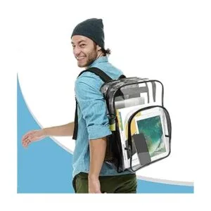 Mochila transparente de PVC resistente mochila_6