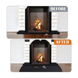 Alfombra de chimenea de 48 x 27 pulgadas resistente al_4
