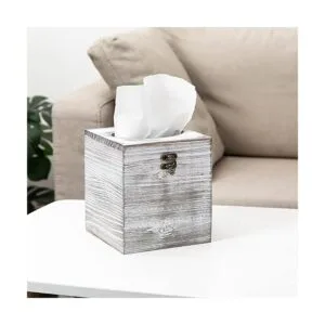 Funda cuadrada de madera maciza envejecida con panel_6