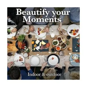 Camino de mesa de arpillera rústica de 12 x 30 pies_5