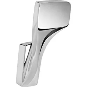 Frafuo Ganchos para bata de baño línea curva artística_1