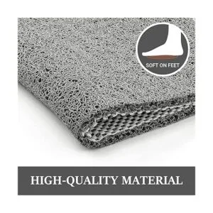LuxStep Tapete de ducha de 24 x 32 pulgadas tapete de_4