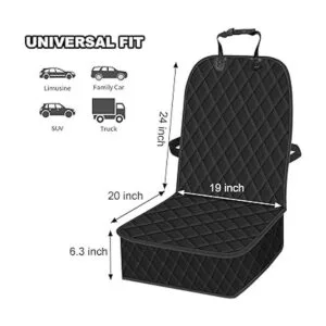 Paquete de 2 fundas de asiento delantero de automóvil para_3