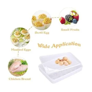 96 soportes para huevos para refrigerador 4 juegos de_6