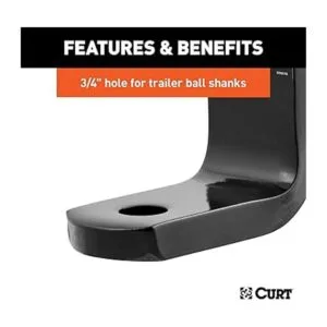 CURT 45017 Soporte de bola de enganche de remolque clase_6