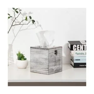 Funda cuadrada de madera maciza envejecida con panel_4