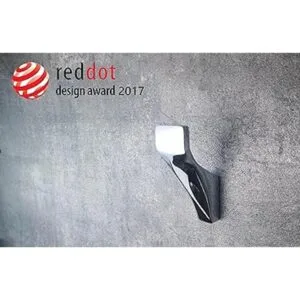 Frafuo Ganchos para bata de baño línea curva artística_4