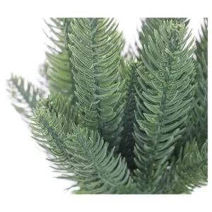 Hananona Ramas de pino artificiales plantas verdes_3