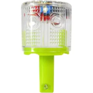 LEDHOLYT Luz solar de advertencia estroboscópica luz de_1
