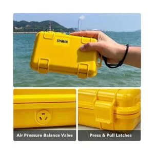 SYMIK A170GO2 Funda de transporte rígida impermeable para_4