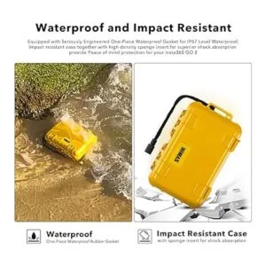 SYMIK A170GO2 Funda de transporte rígida impermeable para_6