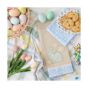 DII Cottontail Cottage Spring Kitchen Collection Juego de_4