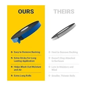 Cinta autoadhesiva de espuma para montaje en cámper de_5