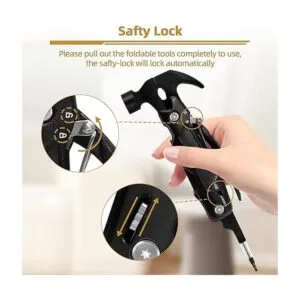 Hammer Multitool 15 en 1 equipo de supervivencia para_6