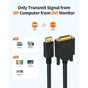 CableCreation Cable Active DisplayPort a DVI cable DP a_3